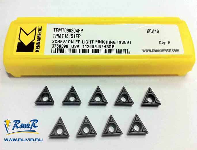 Твердосплавные сменные пластины Kennametal для резцов, ...